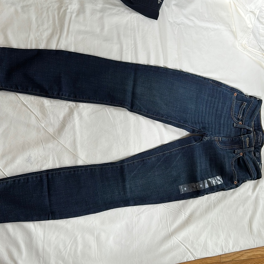 Low rise skinny ankle lucky brand size 24